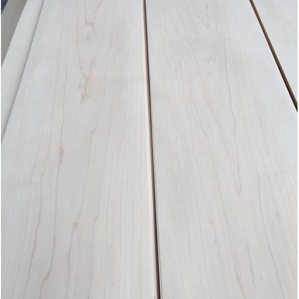 Wholesale Customized 0.45mm natural wood veneer canadian maple veneer for skateboard