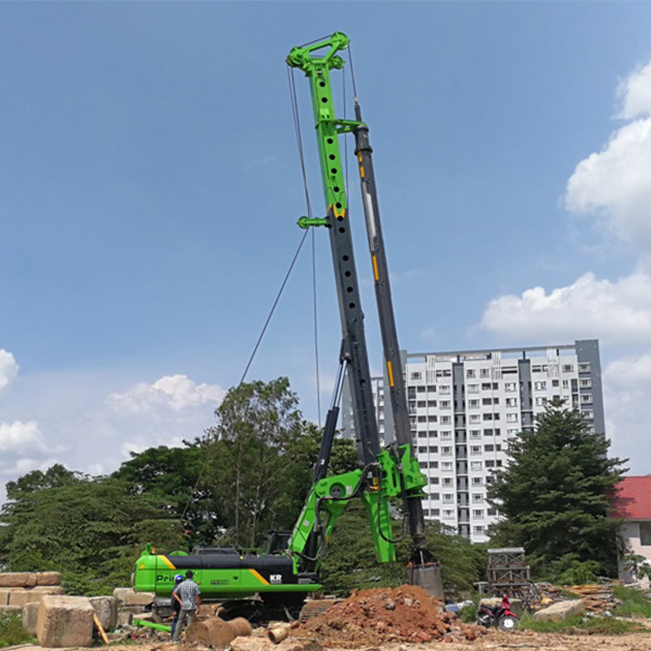 Tysim kR285c Hydraulic Piling Rig Torque 280kN.M Max. drilling Diameter 2500mm Max. drilling Depth 80m