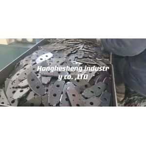 Q235 Back Brake Pad Plate Vulcanizing Press 300 Ton 30KW