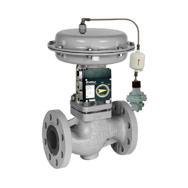 Samson Control Globe Valves 3241 With Flowserve PMVEP5 And Masonelian 78-40