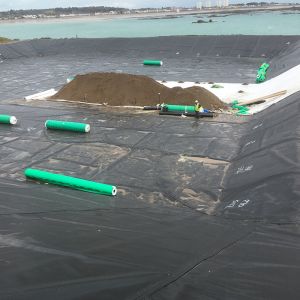 Black High Density Polyethlene Liner Geomembrane