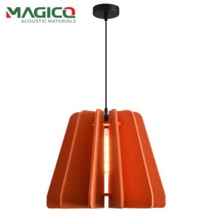 High Quality Modern Handing Acoustic Pendant Light Lampshade PET Felt Sound