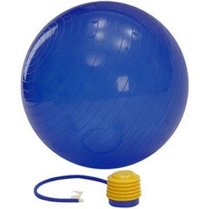 Buy 75cm/85cm Anti-brust Pvc swiss Ball with foot-pump at wholesale prices