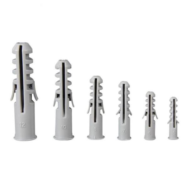10mm ISO Expansion Plastic Wall Plug Screw For Household