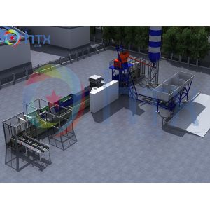 Quality Concrete Wet Cast Paving Artificial Stone Making Machine Quantitative Feeding for sale