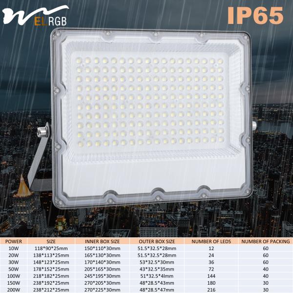 LED Outdoor Floodlight for Sports Field Yacht Fishing Lamp Safety Outdoor Lighting