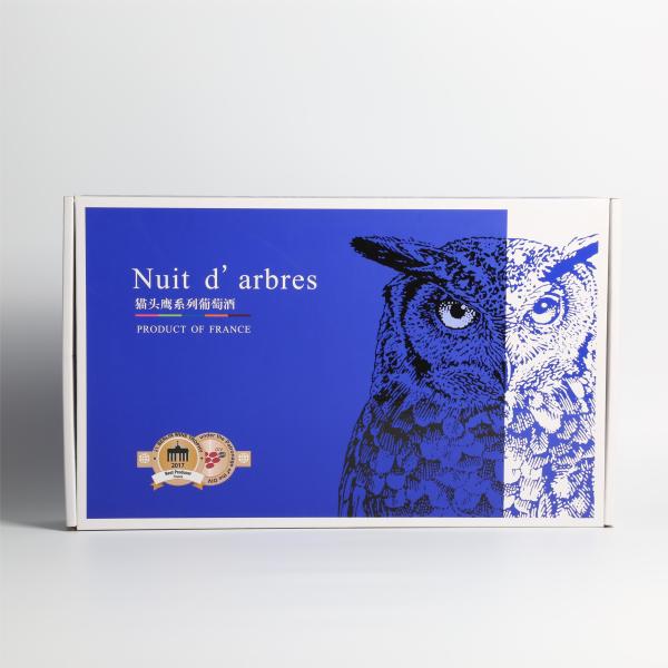 Buy Safe Shipping and Eco-Friendly Gifts Our Modern Wine Mailer Box Packaging Has You Covered at wholesale prices