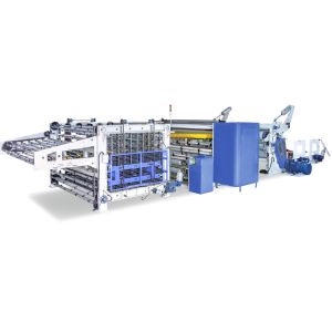 4blades 450M/Min Toilet Paper Rewinding Machine