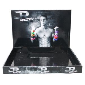 Watches Presentation Cardboard Display Customized Size Recyclable Material