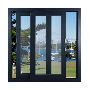 Modern Design Aluminum Alloy Sliding Windows Affordable Durable and Horizontal