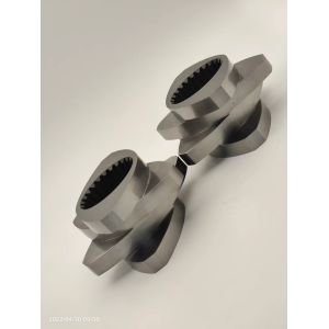 38CrMoAla Material Rectangle Spline Extruder Screw Elements For Plastic Machine