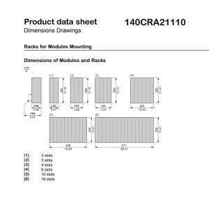 SCHNEIDER TSX Modicon Quantum PLC 140CRA21110 DIO Drop Interface TSX