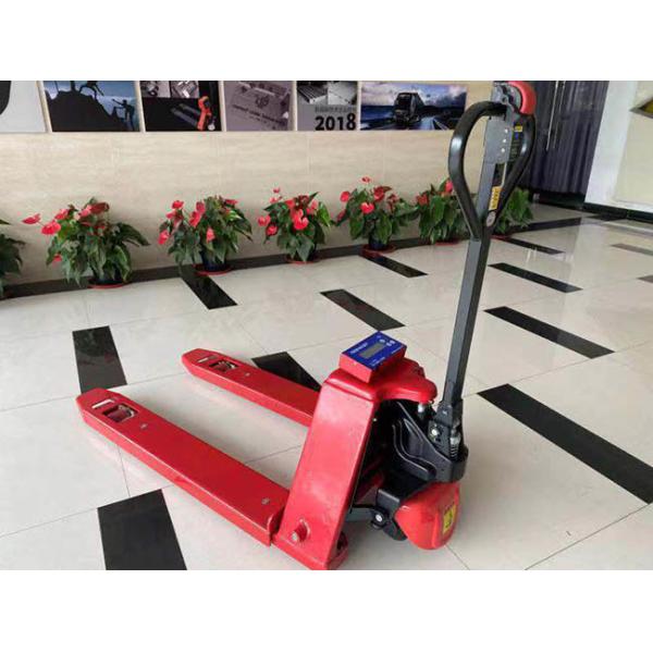 Steel Industrial Forklift Pallet Jack Weight Scale 2000KG Customized Color
