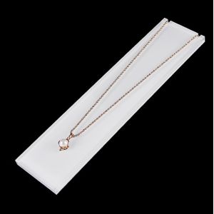 Cosmetic Rack Acrylic Display Stands Transparent For Necklaces And Chains