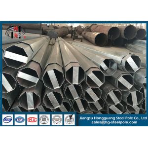 220KV Hot - Dip Galvanized Electrical Power Pole Transmission Line Tower