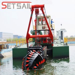 Cutter Head Diameter 2000mm 18 Inch Canvas Capacity 3500m3/H Hydraulic Sand