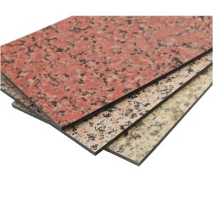 Quality PE/PVDF Coating Marble Composite Panel Customizable for Various Projects for sale