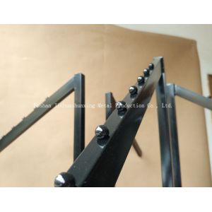 Customized Logo Width 600mm Height 1720mm Clothing Organizer Rack