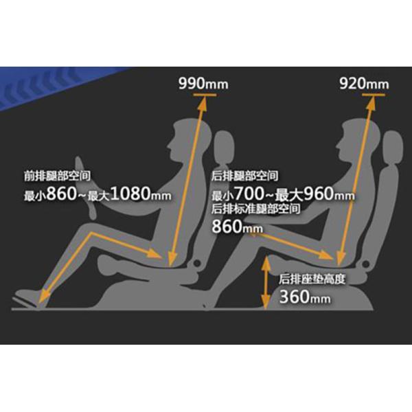 Dongfeng Venucia SUV Cars High Speed 200km Automatic Gasoline Petrol Trade with ESC Electronic Stability Control System