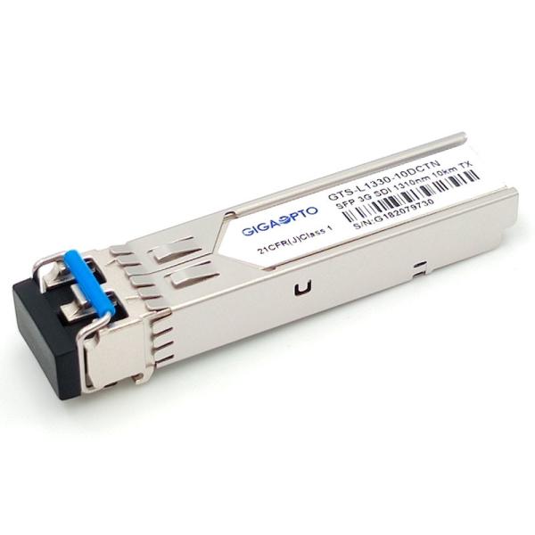 Non MSA 3G SDI SFP Tx 1310nm 10km Video Pathological Patterns Single Transmitter
