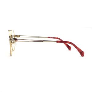 MD136 Stainless Steel Metallic Optical Frames with High Durability