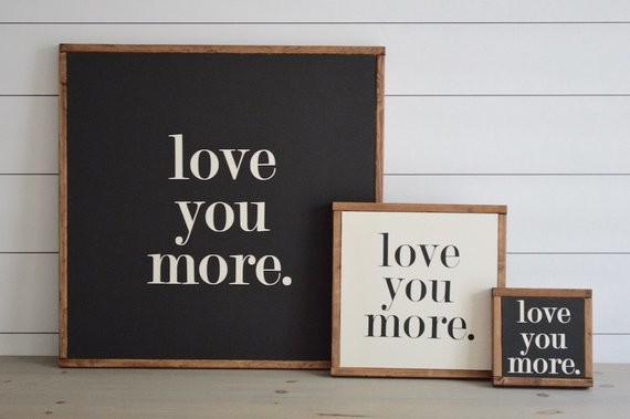Buy Exquisite Wooden Plank Plaque , Square Wooden Signs With Love Sayings at wholesale prices