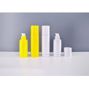 Plastic airless pump bottle manufacturers empty primary cosmetic pacakging