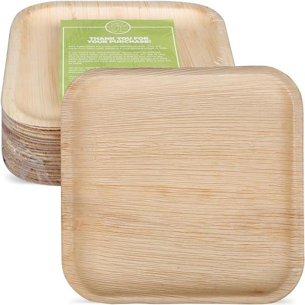 Buy Square Biodegradable Disposable Tableware at wholesale prices