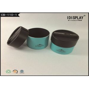 Custom Round Cardboard Gift Boxes , Earring Jewelry Box With Ribbon