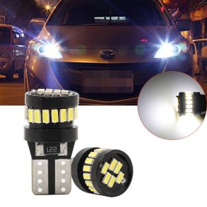 3014 LED Chip Automotive Light Bulbs White Light 360 Degrees Beam Angle T10 3014
