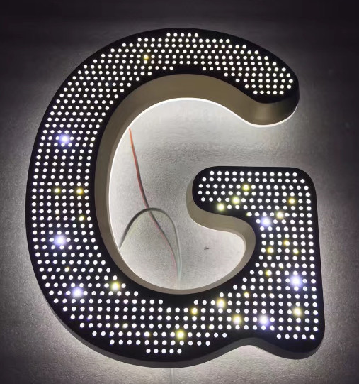 Buy Waterproof LED Modules Wall Mounted Backlit 3d Acrylic Box Letters at wholesale prices