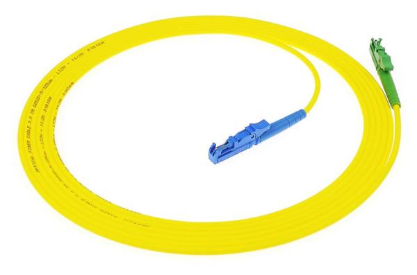 Buy EC-EC Simplex Fiber Optic Patch cord UPC SM PVC/LSZH/TPU at wholesale prices