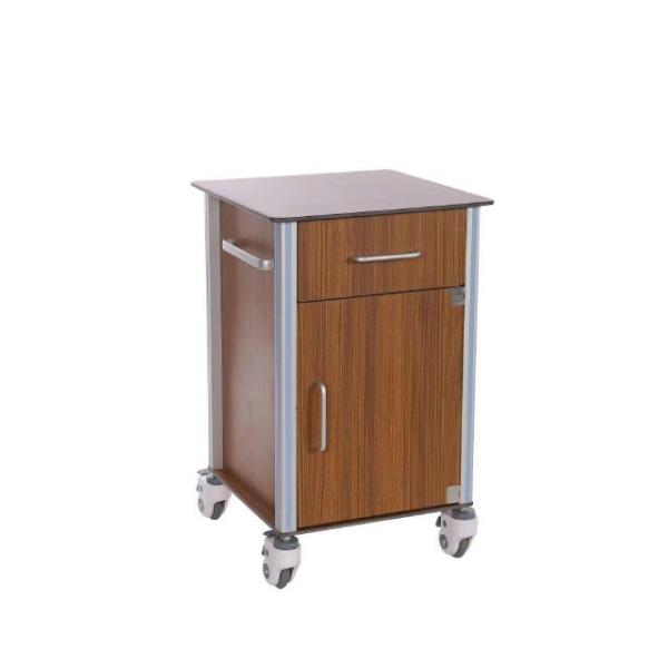 Buy Wood Fiberboard Movable Hospital Bedside Locker at wholesale prices