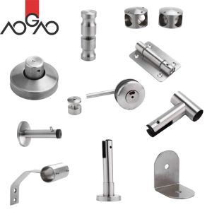 Modern Style Stainless Steel Toilet Cubicle Hardware with Hinged/Sliding Door Style and Easy to Clean Design