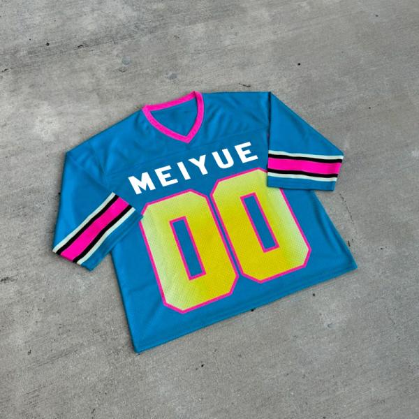 Custom Jersey T Shirt Logo Custom OEM Wholesale Drop Shoulder Basketball Sports Summer Oversized Mesh Jersey T-shirt for Men