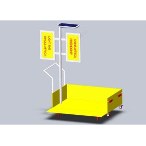 Multipurpose Removable 30W Integrated Trolley LED Solar Light