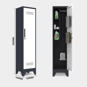 Powder Coating Cleaning Tools Storage Cabinet 1850mm Height