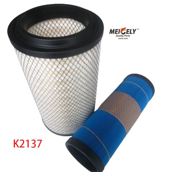 Heavy Duty Engine OEM K2137 Air Filter For Dongfeng Truck