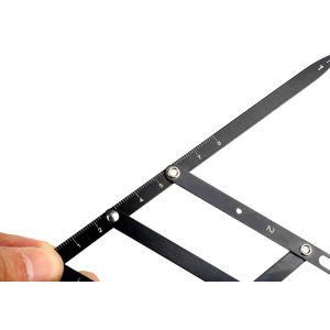 Private Label Stainless Steel Eyebrow Tattoo Permanent Makeup Calipers For