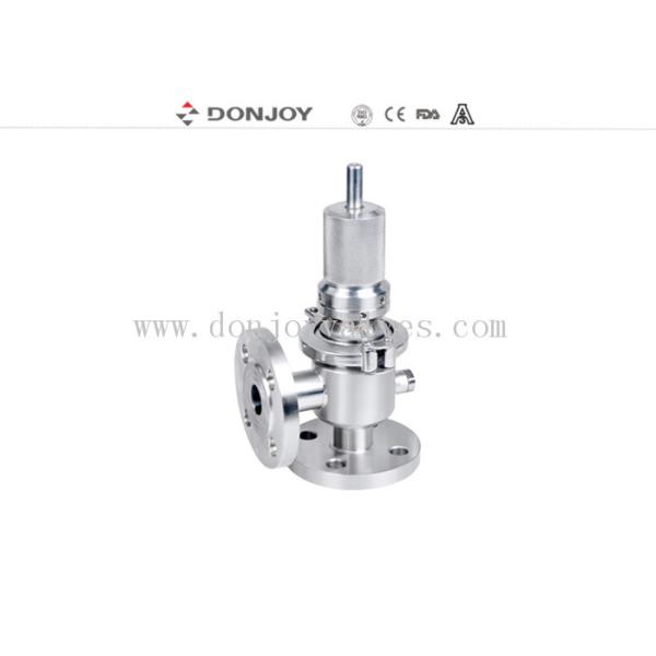 Buy 1.5 "High purity Pressure Safety Valve L type Flange Connection at wholesale prices
