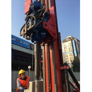 GY60 GY80 42mm Crawler Mobile Rotary Anchor Drilling Rig