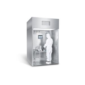 Vertical Air Flow Clean Booth With H14 Efficiency F9 Bag Filter