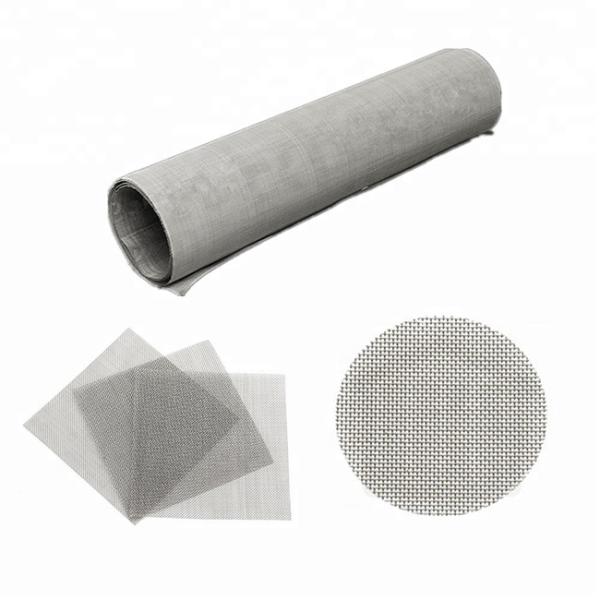 80-1000 Um Stainless Steel Woven Wire Mesh Filter With High Heat Resistance