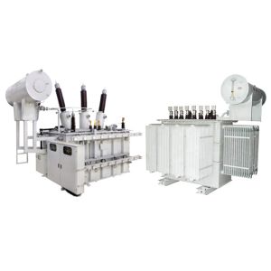 66kV Oil Immersed Transformer Three Phase Double Winding Voltage Regulating