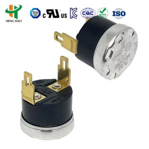 Quality KSD301 Bimetallic Thermostat with 100000 Cycles 250V 16A and 0-250℃ Temperature Range for Reliable Snap Action Control for sale