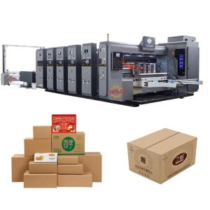 Precision Corrugated Box Die Cutting Machine For Large Scale Production