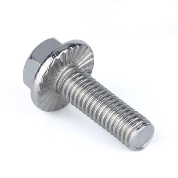U10mm M20 10.9 Din 6921 Zinc Plating Hex Flange Bolt Stainless Steel Fasteners