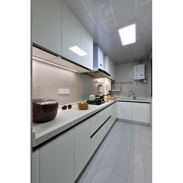 Buy Modular Cabinets Melamine Marble Counptertop Furniture Kitchen Cabinets at wholesale prices