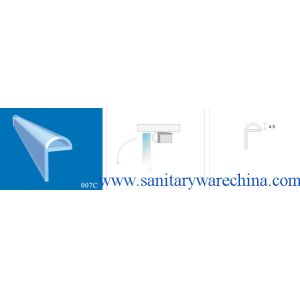 Quality Sealing Strips/waterproof strips/shower door seals/PVC Seal 007C for sale