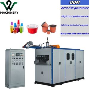 High speed Plastic Thermoforming Machine plastic cup making machine